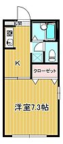 フレアケンゾー 103 ｜ 栃木県足利市堀込町（賃貸アパート1K・1階・24.00㎡） その2