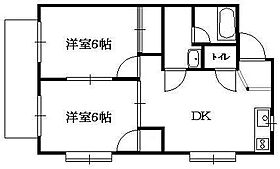 久栄ハイツ 201 ｜ 栃木県足利市久松町（賃貸アパート2DK・2階・44.71㎡） その2