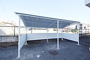 屋根付きの駐輪場あり♪