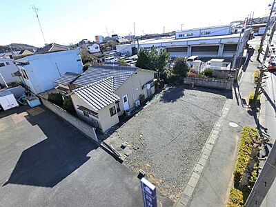 外観：敷地が広く平屋も建てられます　