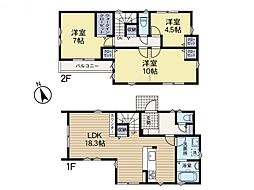 物件画像 多摩市聖ヶ丘3丁目　新築分譲住宅全2棟　1号棟