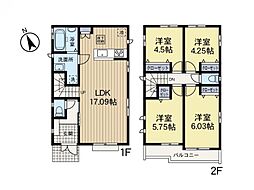 物件画像 三鷹市中原3丁目　新築分譲住宅　全5棟　E号棟