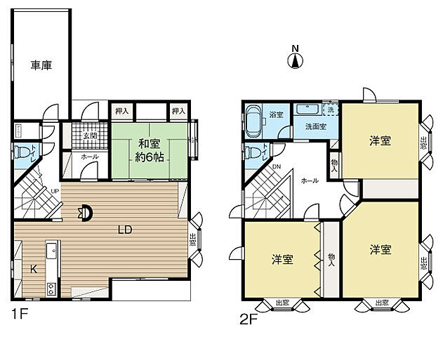 間取り 青森市大字筒井字八ツ橋1404-3