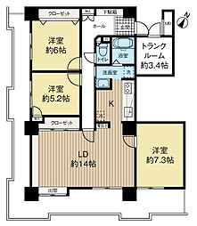 間取図画像 3LDK