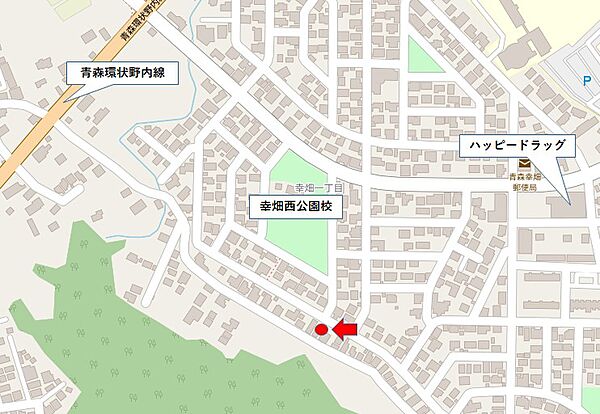 地図を拡大表示