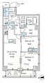 ParkAxis市谷加賀町4階35.0万円