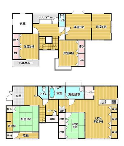 間取り 大野城市乙金台2丁目