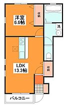 ソレイユＭ E ｜ 東京都昭島市玉川町３丁目（賃貸アパート1LDK・1階・46.94㎡） その2