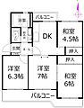 塚原台ハイツ4号3階380万円
