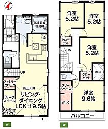 物件画像 KIS-F春日井市押沢台1期　1号棟