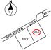 区画図：閑静な住宅街に位置し、陽当たり良好な整形地となります。