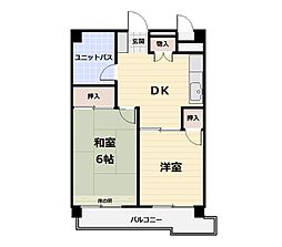 間取図画像 2DK
