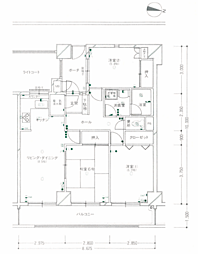 間取図画像 3LDK