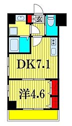 間取図画像 1DK