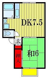 間取図画像 1DK