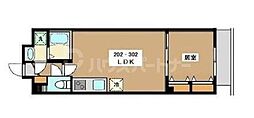 (仮称)ミリアビタ船橋 1LDKの間取図画像