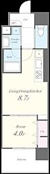 BENIMACHI ONE 1LDKの間取図画像