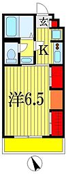 リブリ・デイジー 1Kの間取図画像