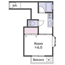 桜上水駅 6.6万円