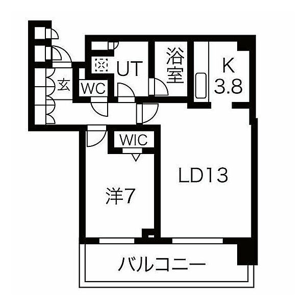 ＯＮＥ札幌ステーションタワー 2818｜北海道札幌市北区北八条西1丁目(賃貸マンション1LDK・28階・58.00㎡)の写真 その2