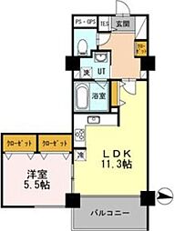 札幌まち家勇崎 1LDKの間取図画像