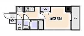 大阪府大阪市浪速区塩草2丁目（賃貸マンション1K・6階・21.83㎡） その2