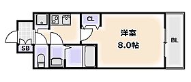 大阪府大阪市浪速区戎本町1丁目（賃貸マンション1K・14階・25.05㎡） その2