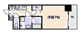 大阪府大阪市浪速区敷津西2丁目（賃貸マンション1K・11階・22.05㎡） その2