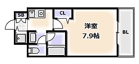 大阪府大阪市浪速区稲荷1丁目（賃貸マンション1K・11階・22.95㎡） その2