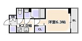 大阪府大阪市浪速区桜川4丁目（賃貸マンション1K・4階・21.96㎡） その2