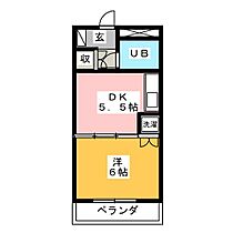 ラポール横割  ｜ 静岡県富士市下横割（賃貸マンション1DK・1階・26.60㎡） その2