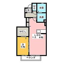 ウィステリア寿々  ｜ 静岡県富士市中丸（賃貸アパート1LDK・1階・46.71㎡） その2