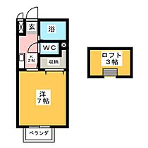 ミルキーウェイ  ｜ 静岡県富士市宮島（賃貸アパート1K・2階・19.91㎡） その2