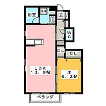 ダエグ  ｜ 静岡県富士市国久保３丁目（賃貸アパート1LDK・1階・48.64㎡） その2