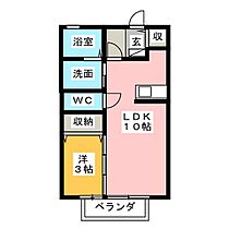 オレンジクリーク  ｜ 静岡県富士市今泉（賃貸アパート1LDK・2階・33.39㎡） その2