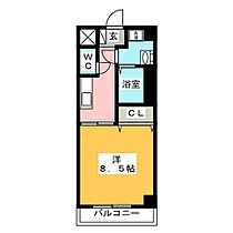 ミリュー 402 ｜ 静岡県富士市中央町１丁目8番16号（賃貸マンション1K・4階・30.24㎡） その2