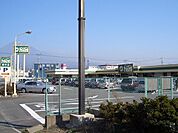 スーパー「ポテト野中店まで4384m」