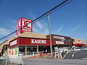 カスミスーパー約600m