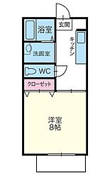 ハイツうちだII 1階