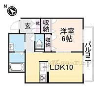 滋賀県彦根市東沼波町（賃貸マンション1LDK・3階・41.23㎡） その2