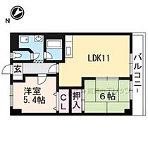 滋賀県湖南市石部中央1丁目（賃貸マンション2LDK・5階・51.00㎡） その2