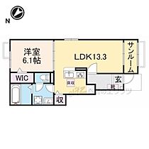 サンジェルマン 103 ｜ 滋賀県東近江市沖野４丁目（賃貸アパート1LDK・2階・50.01㎡） その2