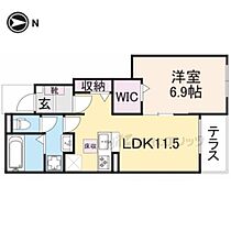 滋賀県甲賀市水口町新町（賃貸アパート1LDK・1階・44.20㎡） その2