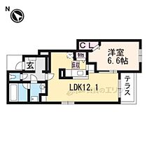 滋賀県湖南市柑子袋西1丁目（賃貸アパート1LDK・1階・45.80㎡） その2