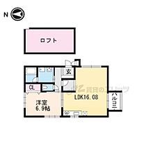 滋賀県大津市大萱2丁目（賃貸アパート1LDK・2階・50.79㎡） その2