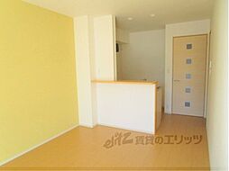 JR北陸本線 長浜駅 徒歩25分の賃貸アパート 1階ワンルームのリビング/ダイニング