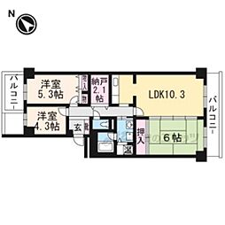 間取図画像 3LDK