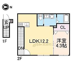 京阪石山坂本線 松ノ馬場駅 徒歩4分