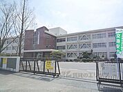 栗東中学校まで2300メートル