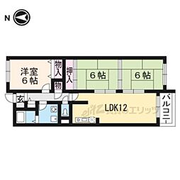 ヴェルデ三番館 3LDKの間取図画像